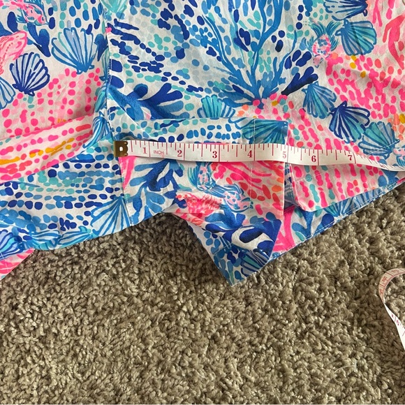 {Lilly Pulitzer} NWT Ocean View Shorts in Sway This Way - Picture 9 of 14